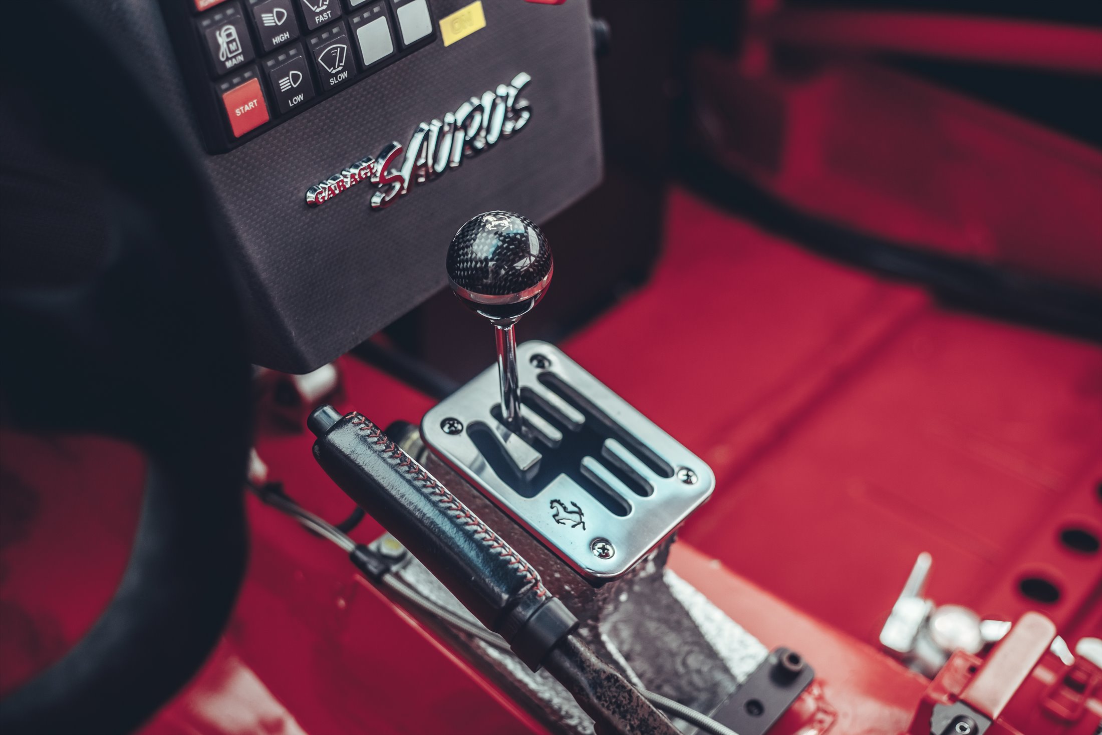 Ferrari gated manual shifter